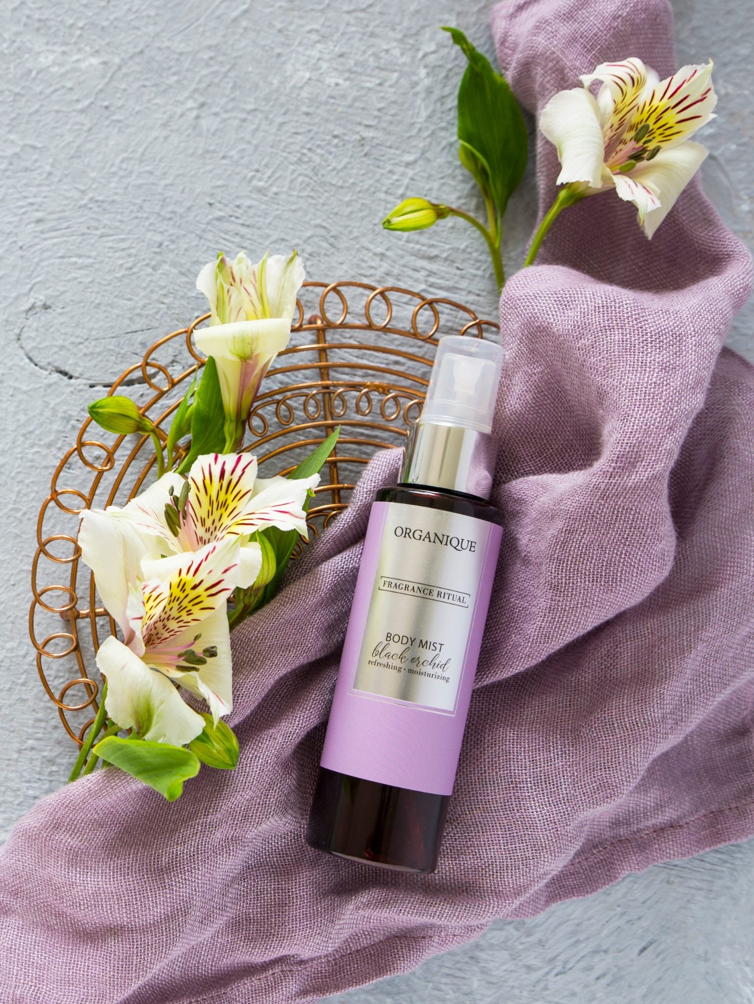 Refreshing & Moisturizing BODY MIST Black Orchid Fragrance Ritual