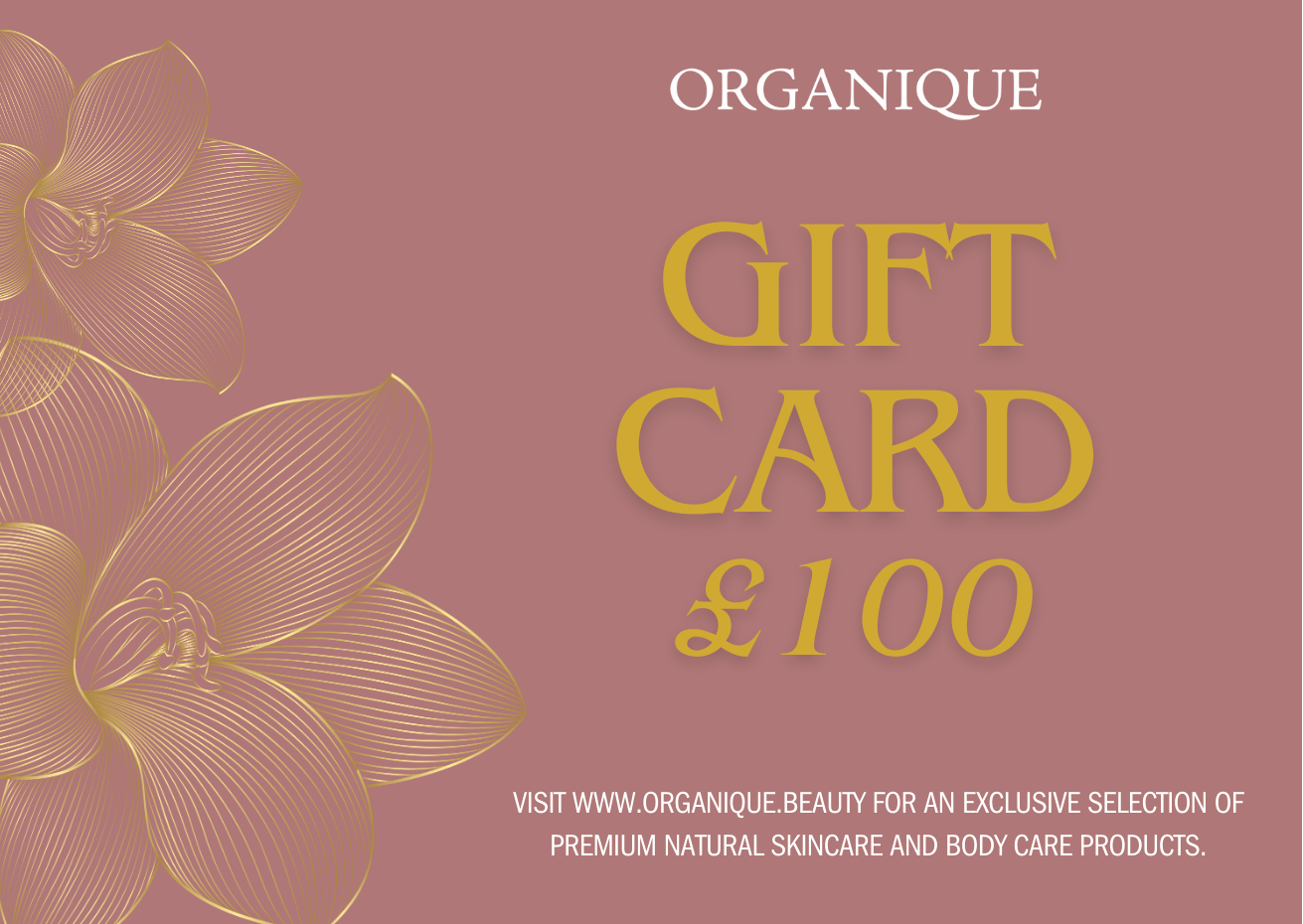 Organique Gift Card