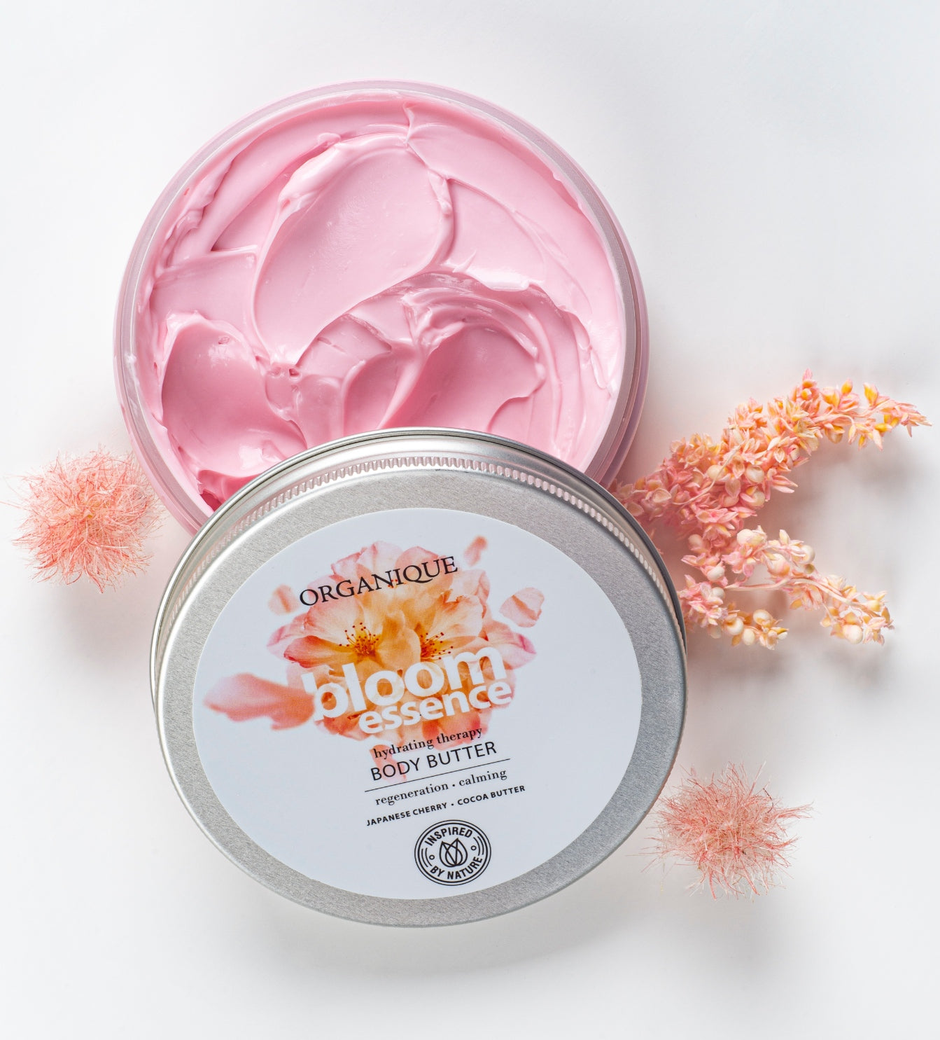 ORGANIQUE Bloom Essence Set SHOWER DELIGHT| Body Butter Moisturiser + Body Mist + Shower Jelly